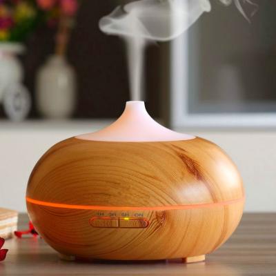 China Romantic Household 300Ml Humidifier Air Humidifier Crystal Quartz Stone Aromatherapy Diffuser LED Oil-Free Diffuser Lamp for sale