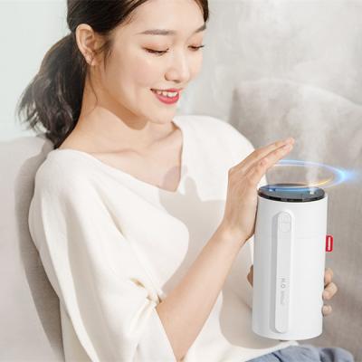 China Mini Humidifier Portable 800ml Household Wireless Cool Car Nebulizer Ultrasonic USB Mist Air Humidifiers Diffuser For Home Use for sale