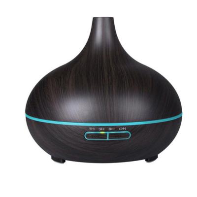 China Household Cool Mist Essential Oils For Air Wooden Humidifier Diffuser Portable Ultrasonic Humidifier Aroma Diffuser 550ml for sale