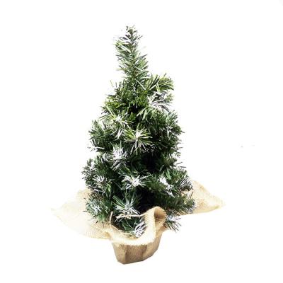 China Snow Tall and Decorated Dot Company Celebration Store Dressed Christmas Tree LED Azabu PVC 1FT Xmas for sale