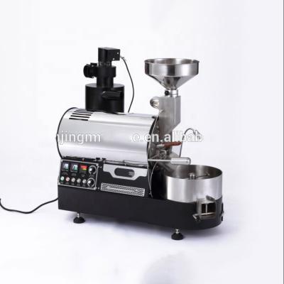 China Commercial Stainless Steel Electric Coffee Bean Roaster Machine / 1kg Small Coffee Burner for sale