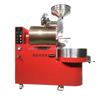 China Hotel coffee 6kg coffee bean rotisserie BK-6 gas coffee roasting machine with aitisan data logger for sale