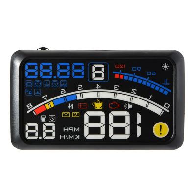 China Latest v41 Car OBD II LED OBD Head Up Display Head Up Display Hud 150x85x18mm for sale