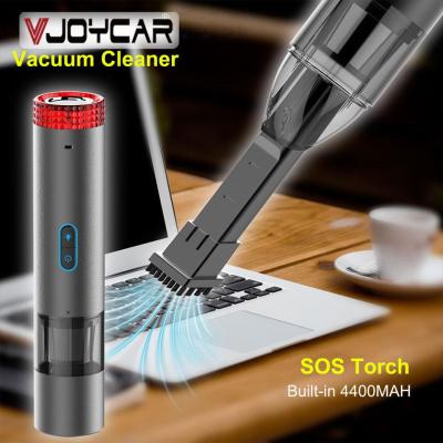 China SOS Button VJOYCAR 60W Portable Handheld Car Vacuum Cleaner Small Smart Vacuum Cleaner 4000pa for sale