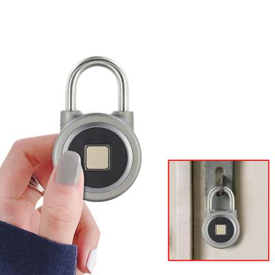 China Fingerprint Door Lock To Protect Your Thing Security Factory Price Smart Home Security Equipment Padlock Fingerprint FB50 With Free App for sale