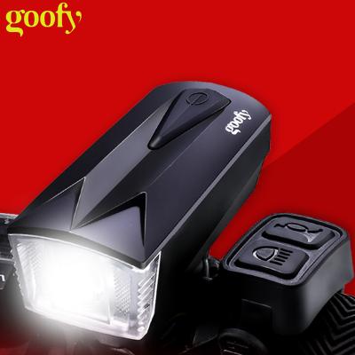 China Bike Front Head ABC+PC USB Bike Accessories Speaker Bicycle Lamp Light Fill High Lumen Led Bike Light for sale