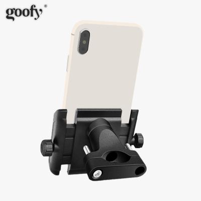 China High Quality Phone Mount Aluminum Alloy Goofy Bike Phone Mount Universal Pressed Motorcycle Bicycle Phone Holder for sale