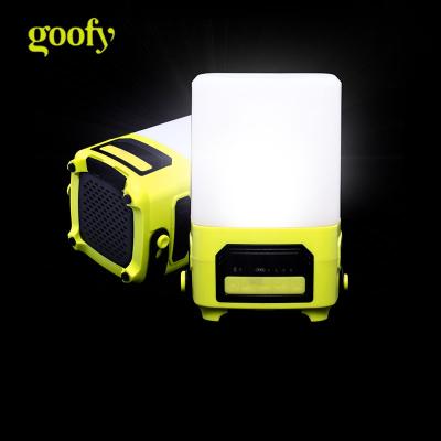 China Portable Bluetooth 7 colors lantern bluetooth speaker led camping tent lamp led camping light for sale