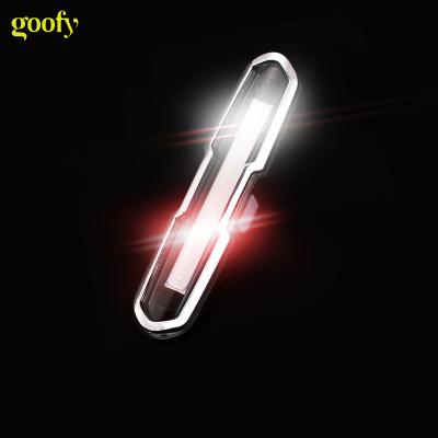 China Bicycle Safety 5 Modes Lantern USB Rechargeable Bicycle Tail Light Fashionable Easy Installation Bicycle Waterproof Rear Taillight Decoration USB Rechargeable Bicycle Tail Light for sale