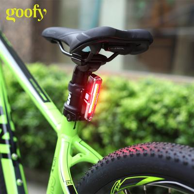 China Fashionable Bicycle Decoration USB LED Bike Rear Light Fits On Any Bicycles Helmet Backpack 6 