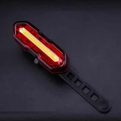 China Rechargeable Via USB LED Accessories Red High Intensity Rear Fits On Any Road Bikes Ultra Bright Bike Light USB Rechargeable Bicycle Tail Light for sale