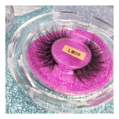 China Long Natural Eyelashes Lashbox Mink Eyelash Self supplier False Eyelashesfal Cil Magnetic Mink 3D Wimpern Zubehor Bulu Mata Pestanas 25mm Clis for sale