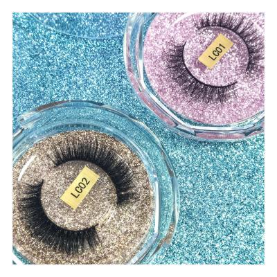 China Free Sample Long Natural False Lashes Mink Eyelashes Side Look Shampoo Eyelash Extension Supplier KAVVAWU Customized Wimpern Box for sale