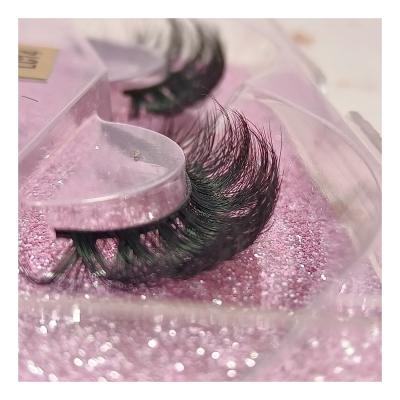 China Free Sample Lashbox Long Natural Magnetic Eyelashes KAVVAWU Gift Boxes Wholesale Mink Lashes Box Falsche Wimpern Natural Eyelash Extension Kit for sale