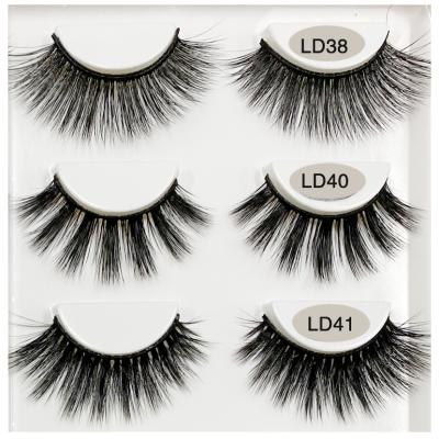 China Long Natural False Eyelashes Lashes 25mm Faux Mink Eyelash Magnetic Eyelashes Lashbox Packaging With Mirror Wholesale 3D Mink Magnetic e for sale