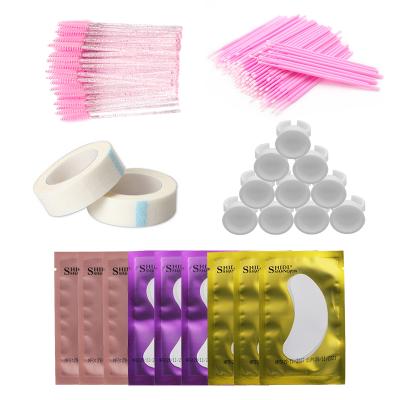 China Makeup Tool Kits New Eyelash Extension Supplies Sets Lashes Brush Strip Stick Ring Eye Pad Applicator Eyelashes Disposable Mascara Makeup Factory Hot for sale