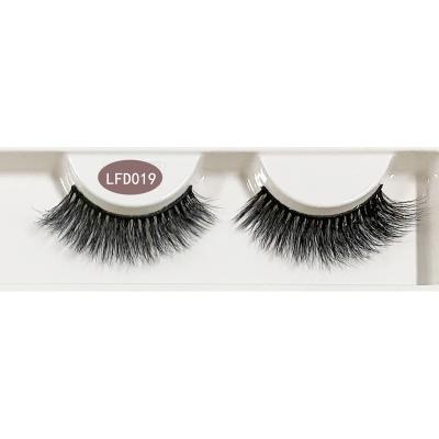 China Women Natural Lash Extension Cosplay False Eyelashes Japanese Serious Thick Eye Makeup Long False Eyelashes 5 Pairs Hand Made for sale