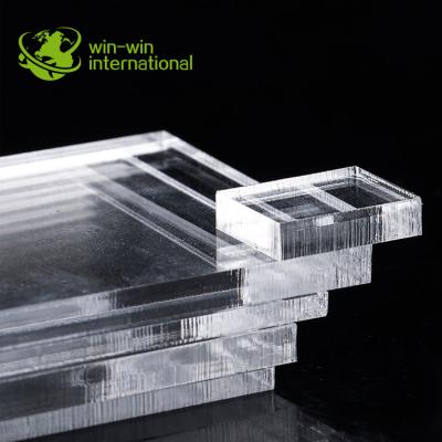 China Custom Size Eco - Friendly Clear Extruded Acrylic Plastic Sheets Acrylic Display For Floor Stand for sale