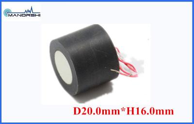 China Open Structure High Frequency Ultrasonic Sensor Transducer 150Vp-p Plastic Housing for sale