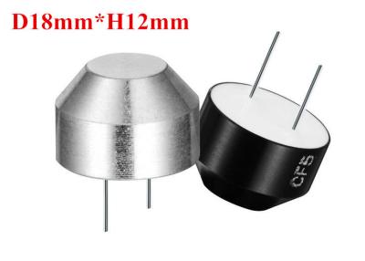 China Car Reversing Aid High Temperature Ultrasonic Transducer Waterproof 18mm Dia for sale