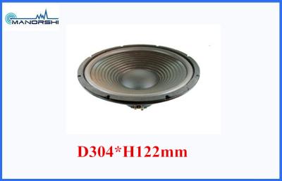 China Hoge Macht 120 Watts 6.5ohm Sprekers 304mm van Autosubwoofer Beroeps Te koop