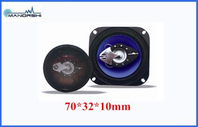 中国 3つの方法中間の低音は4インチ車の可聴周波サブウーファー80w 4ω RoHs承認します 販売のため