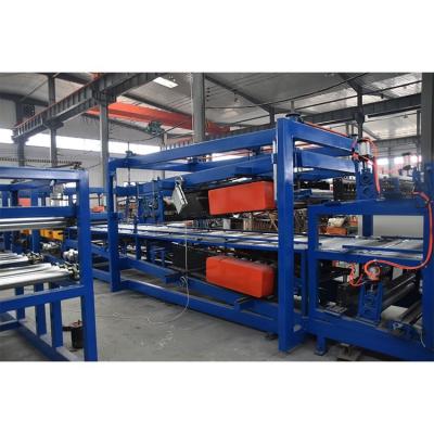 China Efficient polyurethane foam sandwich panel machine sandwich panels machine for sale