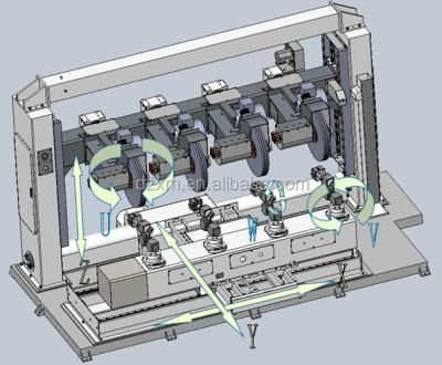 China 17KW Metal Polishing Machine PLC Control Drum Polish Machine For Aluminum Te koop