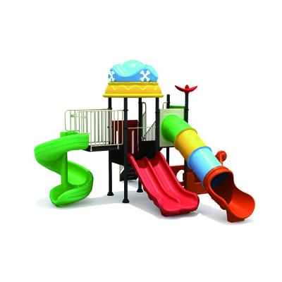 China Fashion high quality school kids plastic playground for sale kids outdoor playground equipment with slide and swing for sale