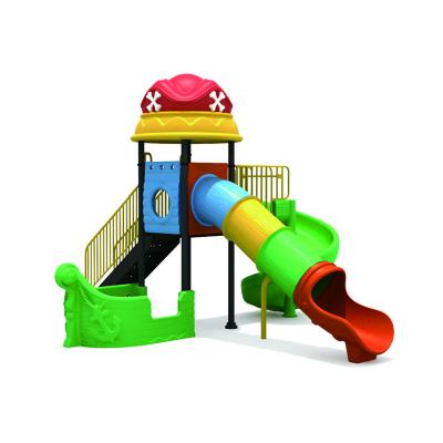 China Large Commercial High Quality Interesting Outdoor Plastic CE Certification Playground Park Equipment Playground Slides Sets for sale