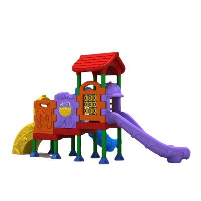 China Newest plastic kids indoor& plastic playground outdoor playground equipment with slide ML-2109202 for sale