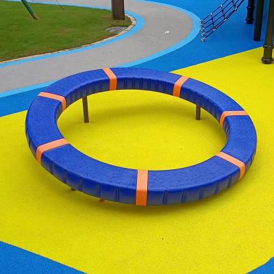 China Customization Newest Design Kindergarten Non-standard Attractive Children Outdoor Plastic Playground OEM Plastic Playground for sale