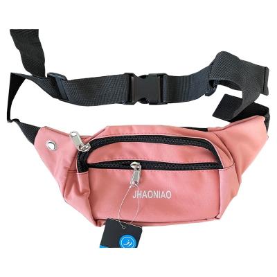 China Wholesale Water Proof Sports Waist Bag Waterproof Colorful Nylon Portable Fanny Pack Waist Pack Belt Bag for sale