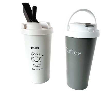 China Custom Reusable Disposable Coffee Mug Stainless Steel Travel Insulated Thermal Coffee Mug Cup With Lid for sale