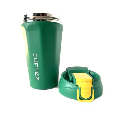 China Sustainable Customized Printing Logo Multi-colors Coffee Mugs Water Bottle For Hot Drink for sale