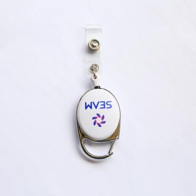 China ID Card Badge Holding Sublimation Badge Reel for sale