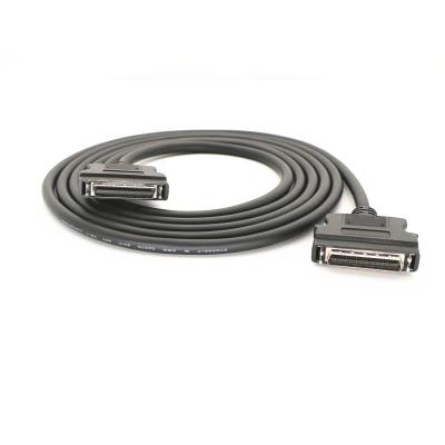 China Camera IDC Type SCSI MDR 50 Connector With Clip for sale