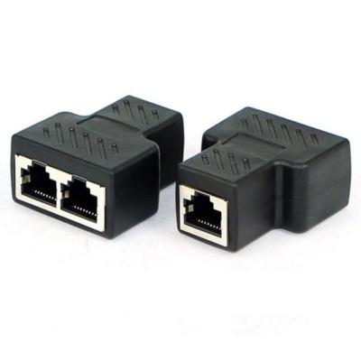 China LAPTOP Ethernet Cable RJ45 Lan Cable Extender Splitter Adapter for sale