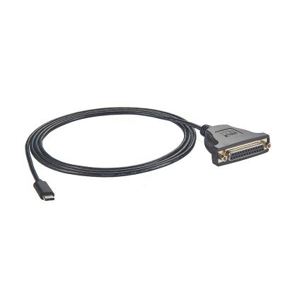 China COMPUTER USB DB25 Barcode Printer Cable with Serial Printer Adapte for sale