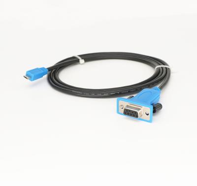 China High Speed ​​Data Transfer Micro-USB Male To Female RS232 Input Connect Serial Wire Cable for sale