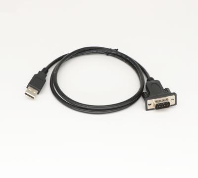 China COMPUTER RS232 USB A Male To DB9 Male Serial Scanner Digital Panel Adapter Cable for sale