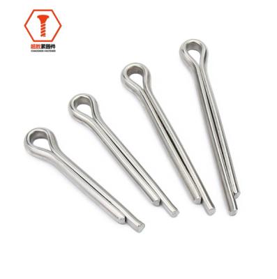 China Carbon Steel Slot Pins ISO Carbon Steel Stainless Steel Cotter Pins DIN GB BS for sale