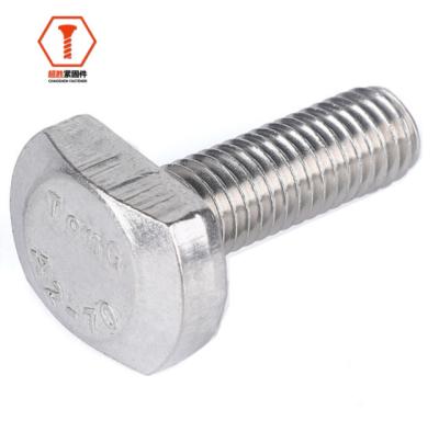 China Automobile t-head bolts m6/m8/m10/m12/m14/m16/m18 machine screws carbon steel stainless steel ISO DIN GB GB BS for sale