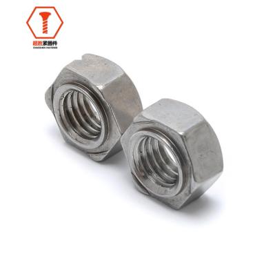 China Heavy Industry HEXAGON Weld Nuts DIN ISO GB BS AMSE for sale