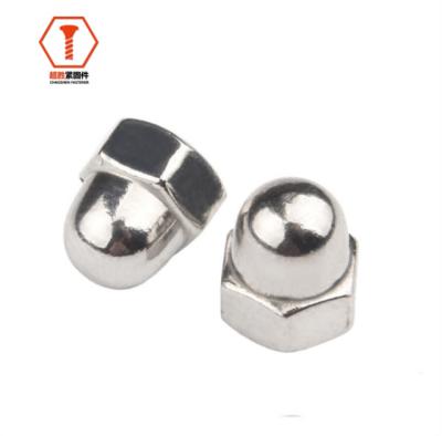 China Heavy Industry Domed Nut Acorn Hex Nuts Dome High DIN Kap GB BS IS Carbon Steel Stainless Steel for sale