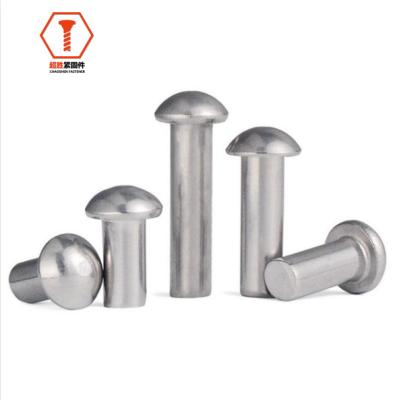 China Steel \ Stainless Steel Round Head Rivet \ Aluminum Stainless Steel for sale