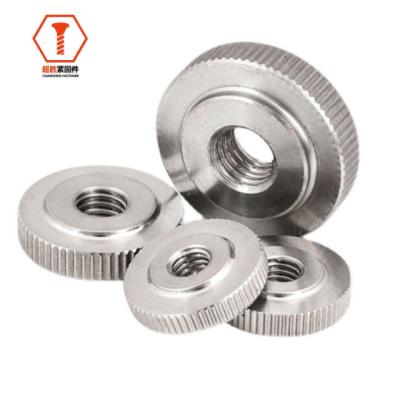 China Heavy Industry For Furniture Knurled Nuts ISO GB BS Thin Carbon Steel DIN Inch Stainless Steel for sale