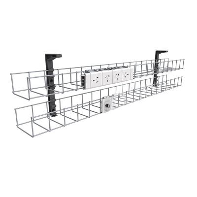 China Protect cables 2.Manage cables cable duct under desk cable management tray for sale