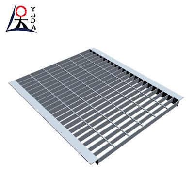 China Offshore Platform Steel Grating Toothed Steel Grating Anti Slip 6mm for sale