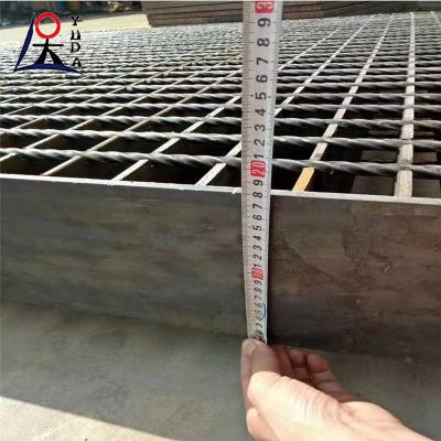 China Hot DIP Galvanized Steel Driveway Grating Heavy Duty Metal Bearing Bar Mesh Plain Type for sale